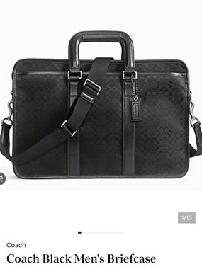 Coach Black Men's Briefcase